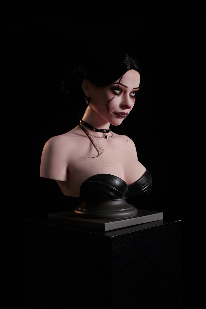 Picture of Climax Doll Silicone Bust Sex Torso With ROS Head