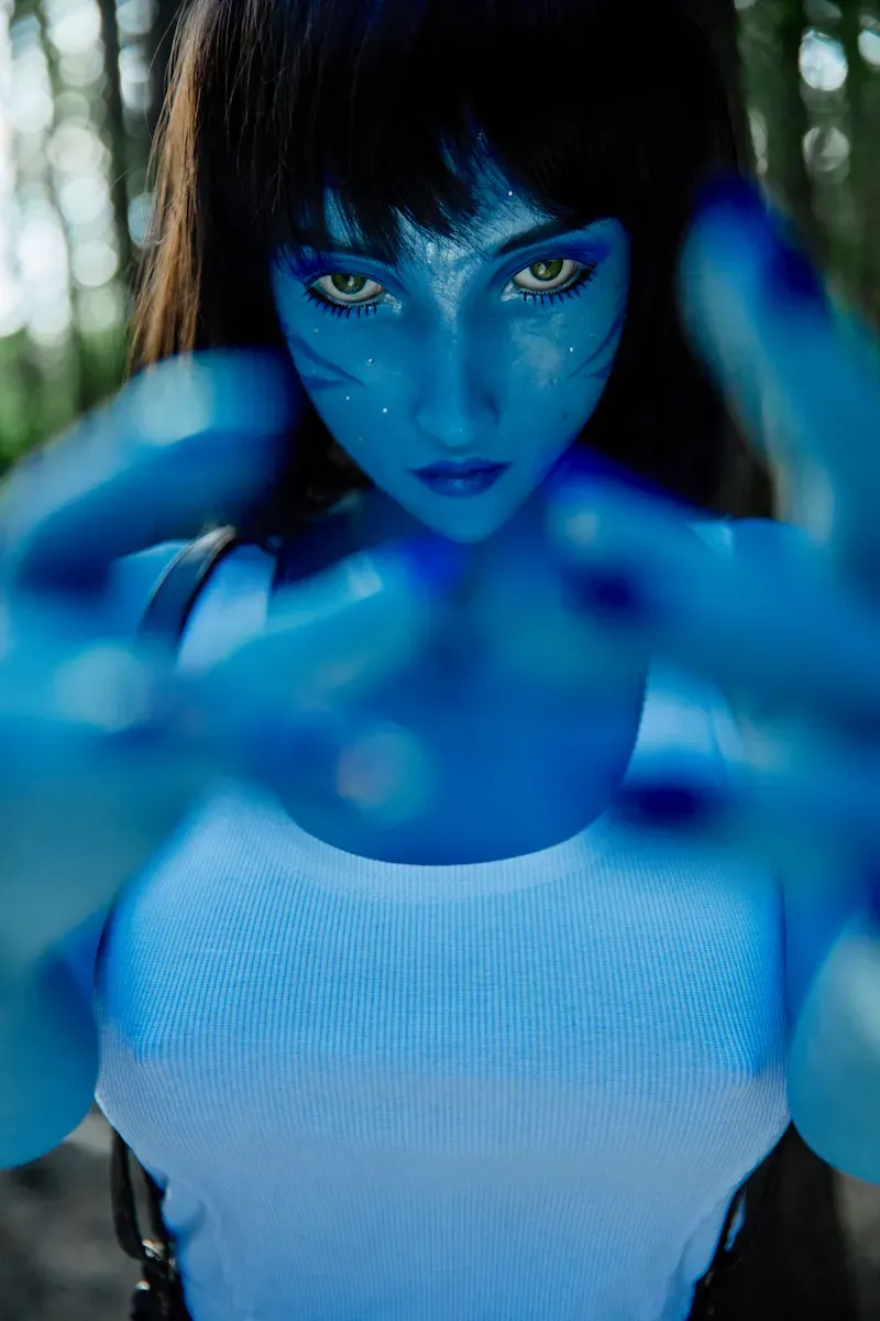 Picture of Climax Doll Tifa Sex Doll Special Makeup (Avatar-Blue)