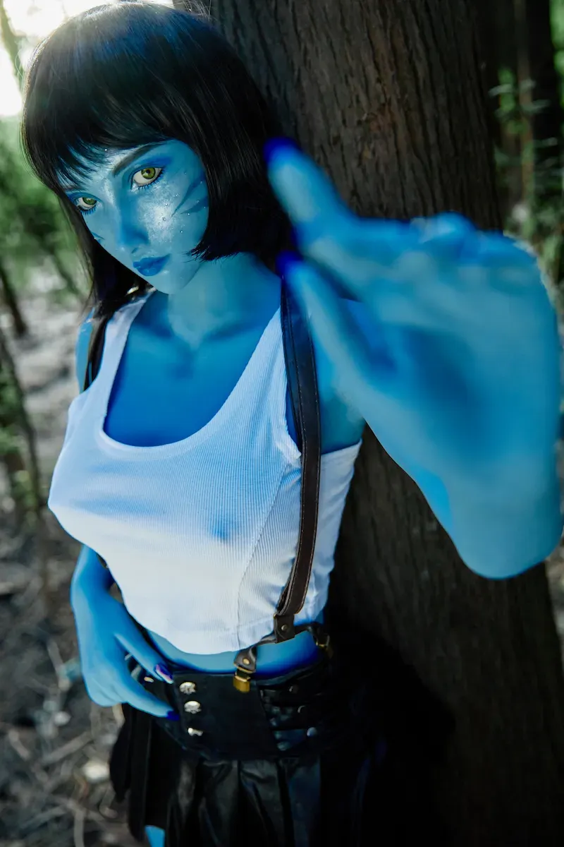 Picture of Climax Doll Tifa Sex Doll Special Makeup (Avatar-Blue)