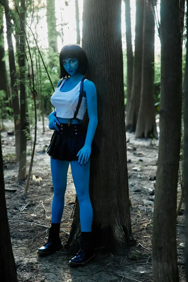 Picture of Climax Doll Tifa Sex Doll Special Makeup (Avatar-Blue)