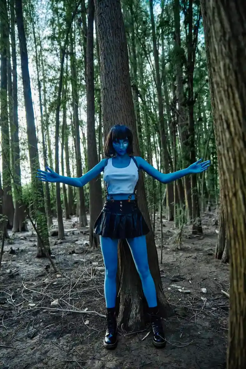 Picture of Climax Doll Tifa Sex Doll Special Makeup (Avatar-Blue)