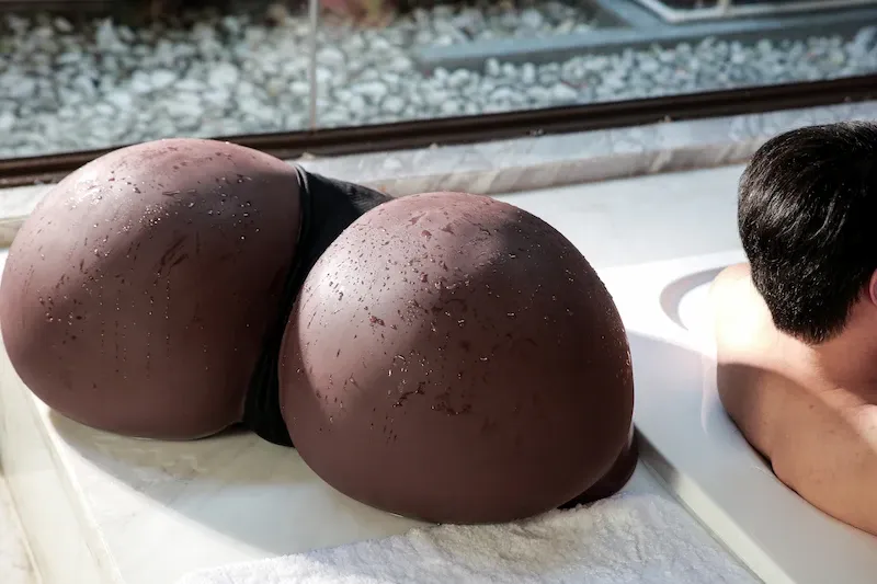 Picture of Climax Doll Huge Size Butt Torso Sex Toy R3 Cocoa