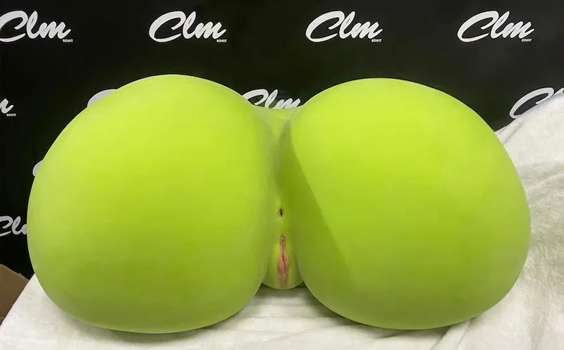 Picture of Climax Doll Extra-Large Butt Torso Sex Toy R3 Green