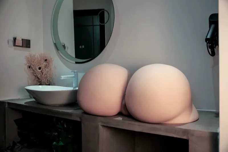 Picture of Climax Doll Mega Butt Torso Sex Toy R3# Cinnamon