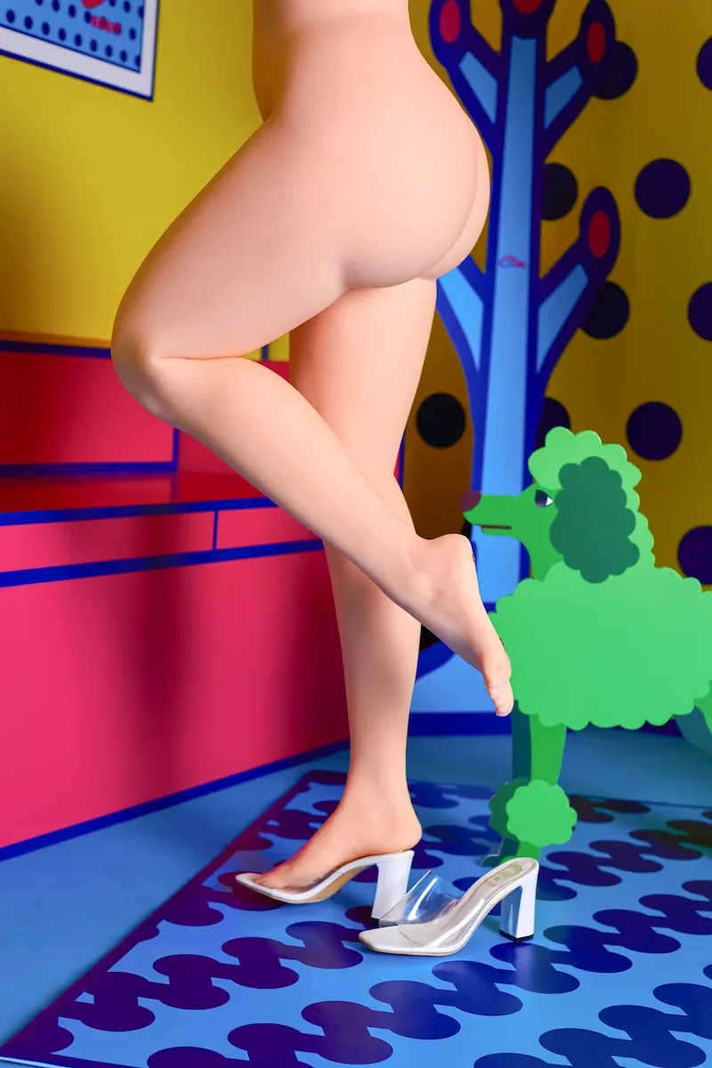 Picture of Climax Doll TPE Fat Legs Sex Toy Yellow Skin