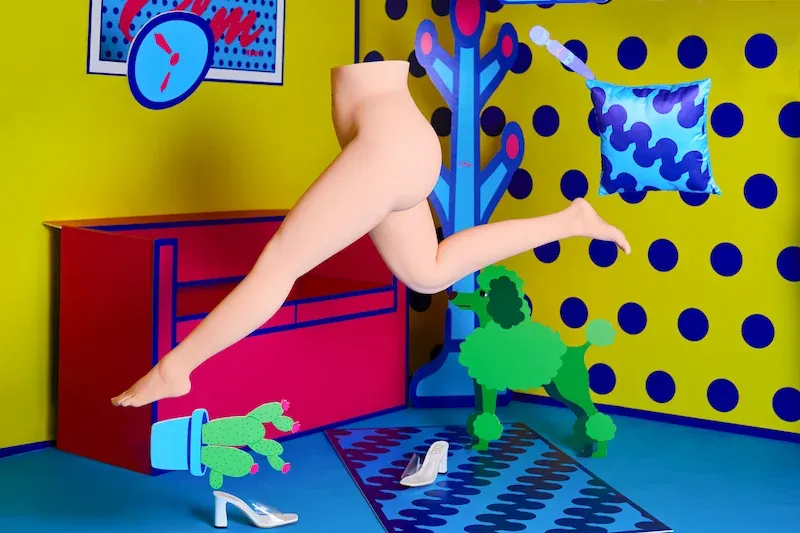Picture of Climax Doll TPE Fat Legs Sex Toy Yellow Skin