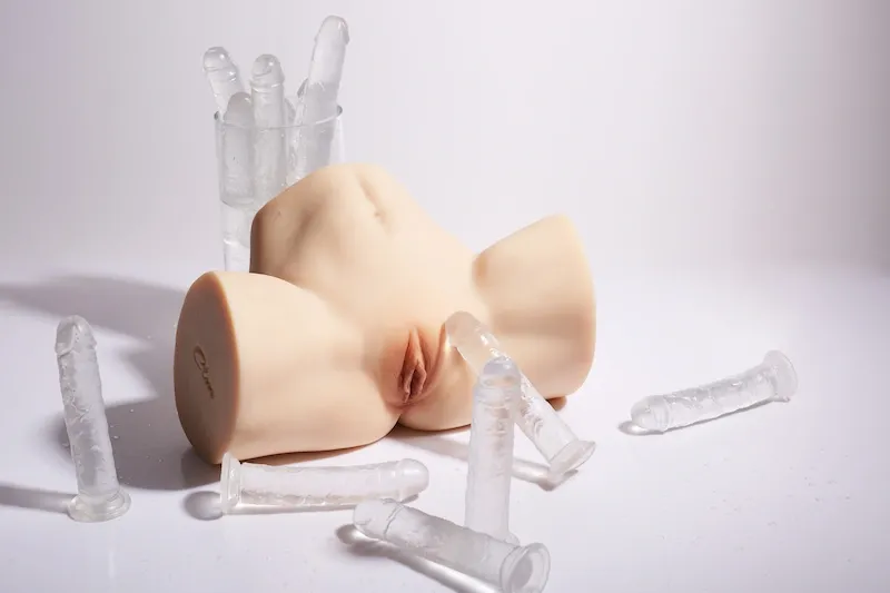 Picture of Climax Doll Butt Torso Sex Toy R5 Yellow