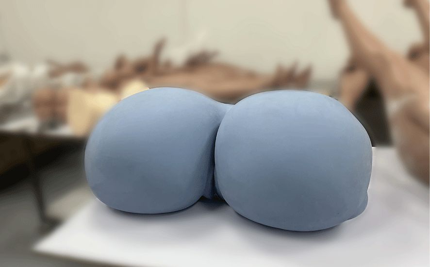 Picture of Climax Doll Sex Toy R3 Gold Big Butt(74cm width)