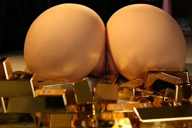 Picture of Climax Doll Sex Toy R3 Gold Big Butt(74cm width)