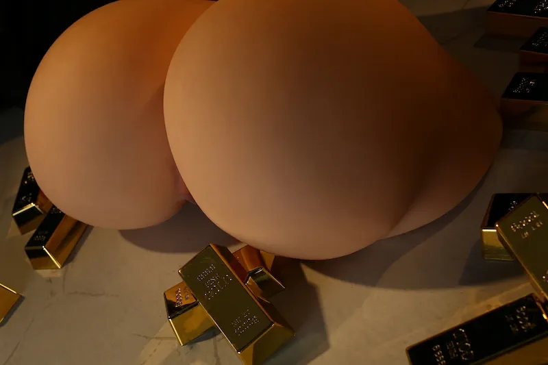 Picture of Climax Doll Sex Toy R3 Gold Big Butt(74cm width)