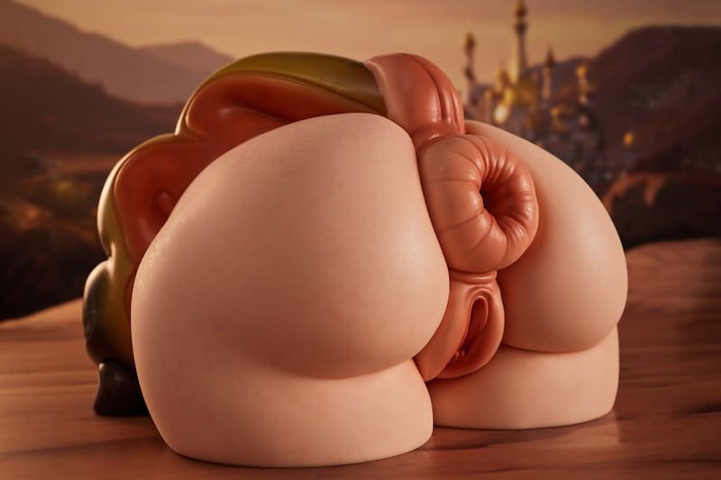 Picture of Climax Doll Fantasy Horse Tail Silicone Sex Torso – PA-Peppy