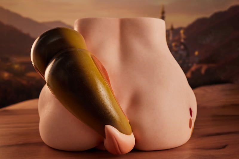 Picture of Climax Doll Fantasy Horse Tail Silicone Sex Torso – PA-Peppy