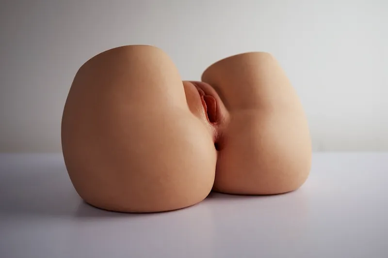 Picture of Climax Doll Silicone Big Ass Sex Toy Torso RS-6 Yellow
