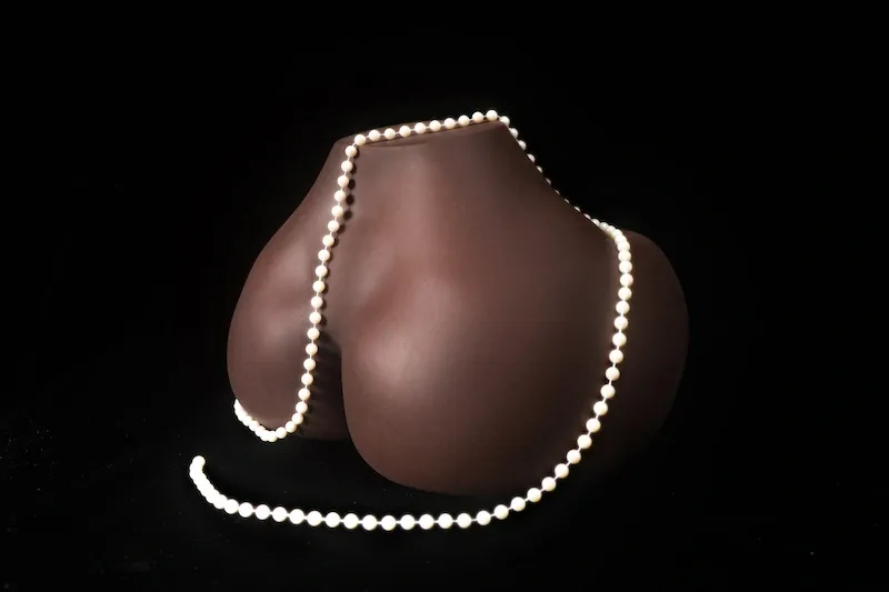 Picture of Climax Doll Silicone Female Butt Torso Sex Toy RS-6 Cocoa