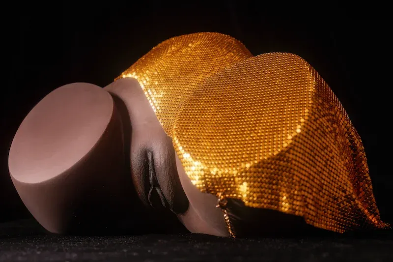 Picture of Climax Doll Silicone Female Butt Torso Sex Toy RS-6 Cocoa