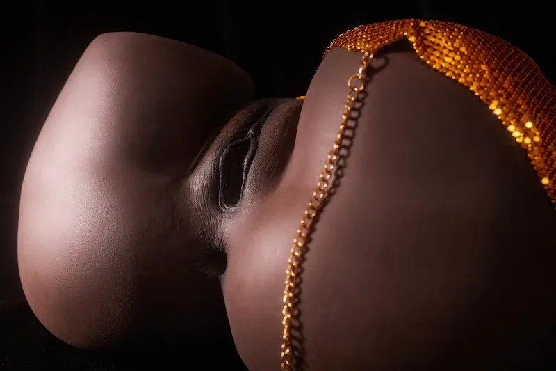 Picture of Climax Doll Silicone Female Butt Torso Sex Toy RS-6 Cocoa