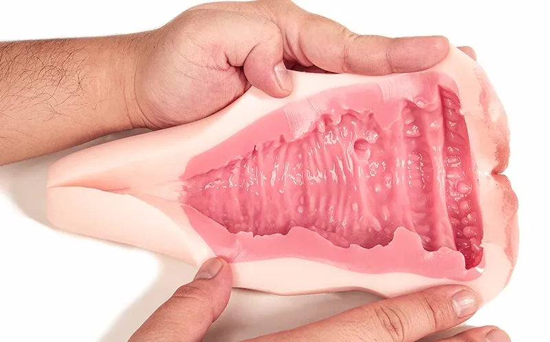 Picture of Climax Doll Silicone Silicone Masturbation Cup Sex Toy C-Vagina 911 Cinnamon