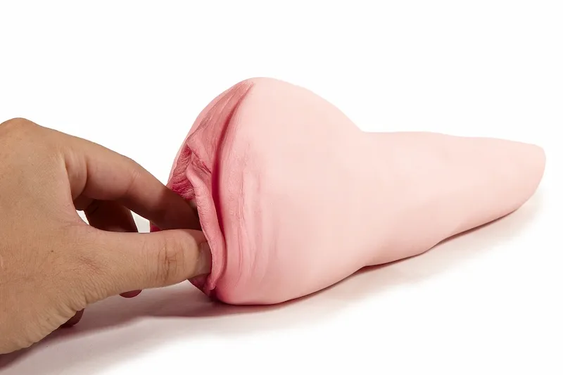 Picture of Climax Doll Silicone Masturbation Cup Sex Toy M-Vagina 153 Cinnamon