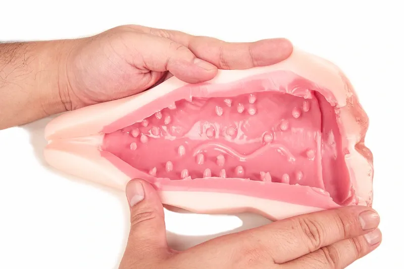 Picture of Climax Doll Silicone Masturbation Cup Sex Toy M-Vagina 153 Cinnamon