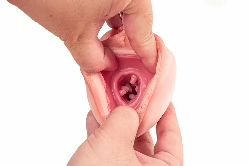 Picture of Climax Doll Silicone Masturbation Cup Sex Toy M-Vagina 153 Cinnamon