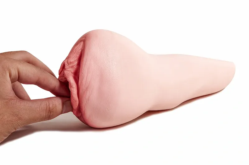 Picture of Climax Doll Silicone Masturbation Cup Sex Toy L-Vagina 122 Cinnamon
