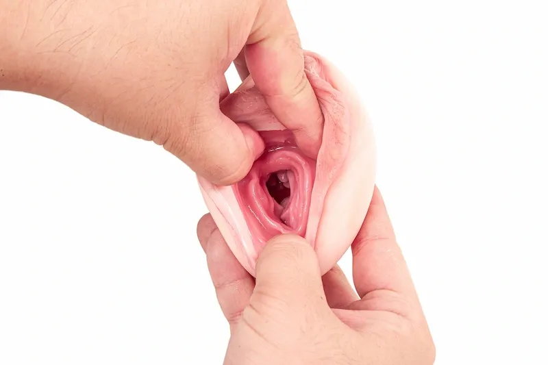 Picture of Climax Doll Silicone Masturbation Cup Sex Toy L-Vagina 122 Cinnamon