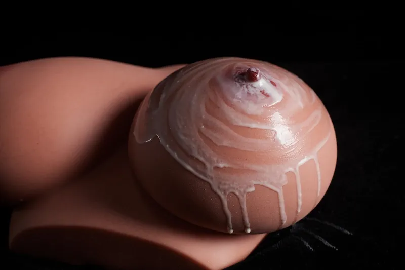 Picture of Climax Doll Mammary Intercourse Silicone Sex Toy Si-B-86 Black