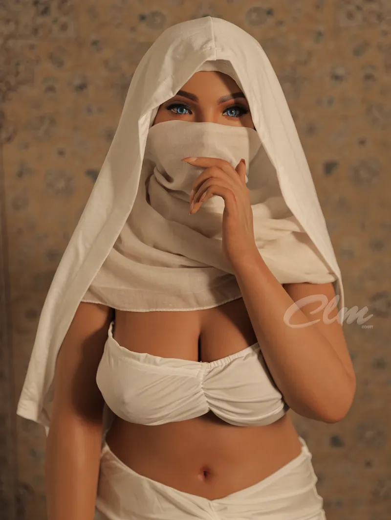 Picture of Climax Doll Ultra-Realistic Silicone Sex Doll SiE159cm Mouna