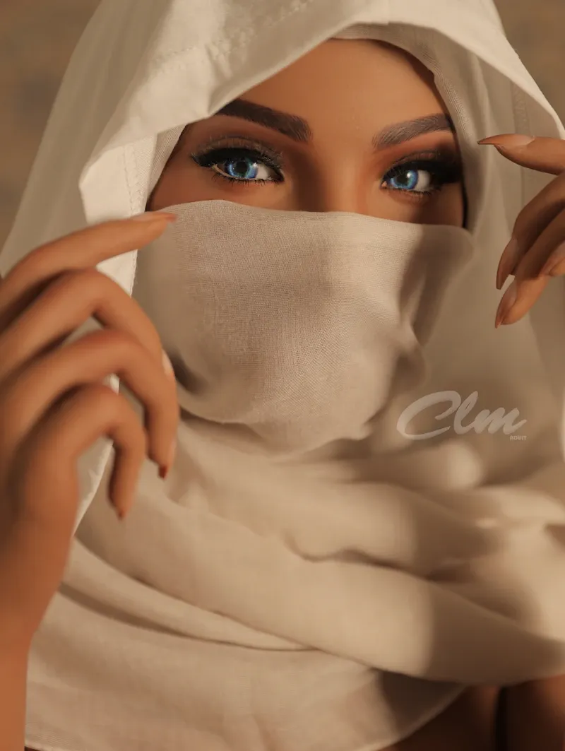 Picture of Climax Doll Ultra-Realistic Silicone Sex Doll SiE159cm Mouna