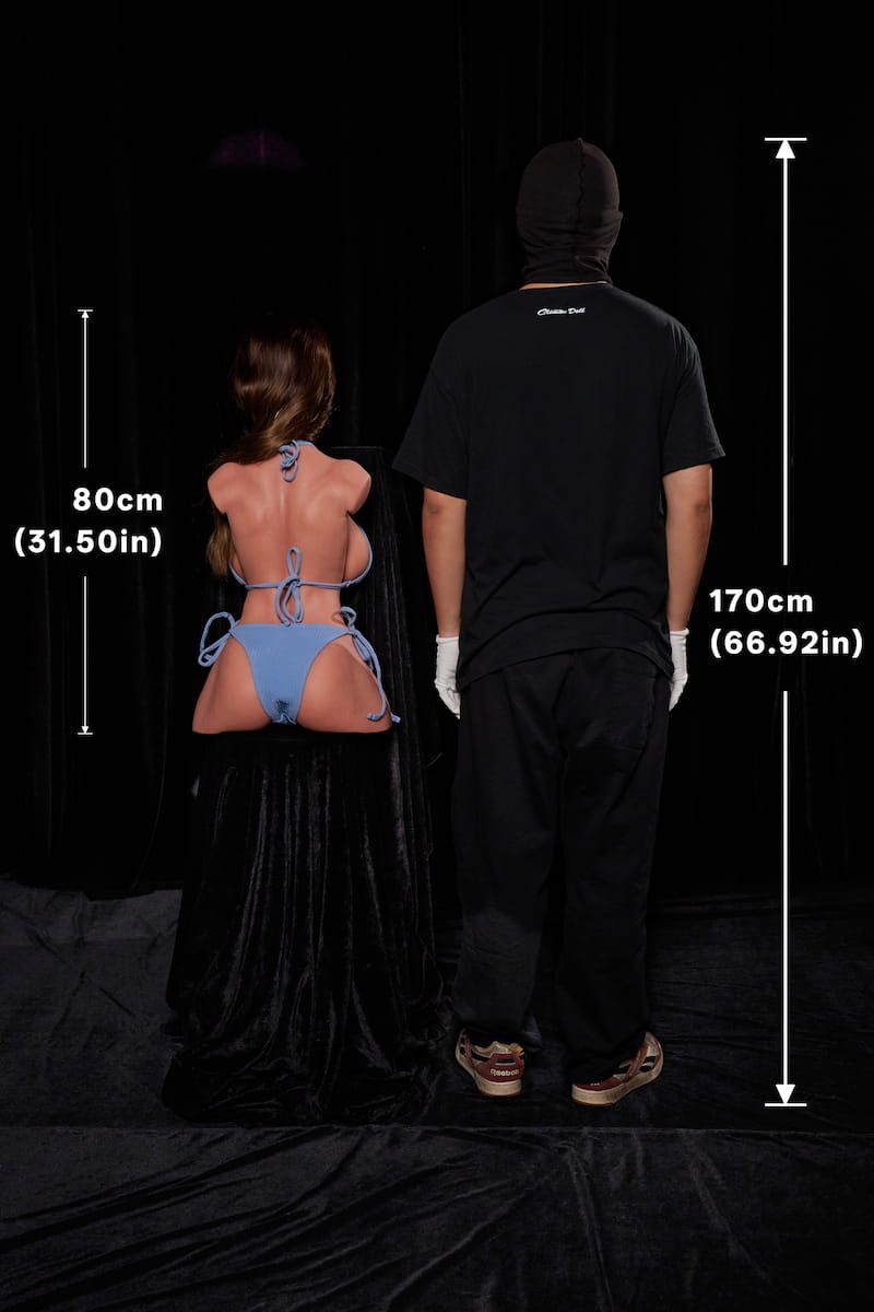 Picture of Climax Doll Ultra Lightweight Silicone Sex Doll Torso ULW 663# Emma