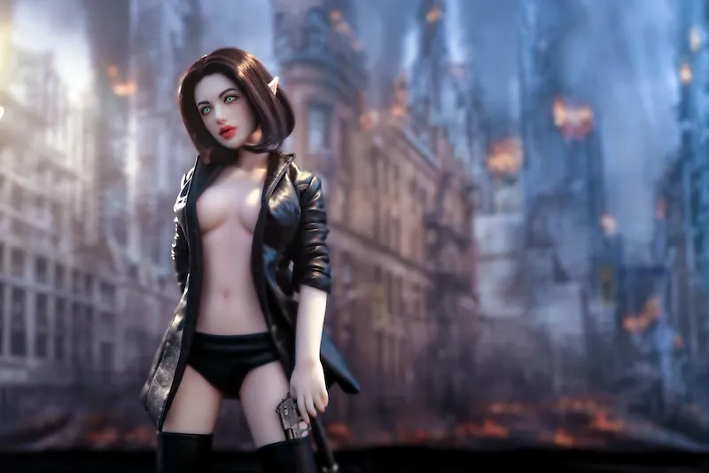 Picture of Climax Doll Silicone Sex Doll Si60cm M Sharpshooter Arwen