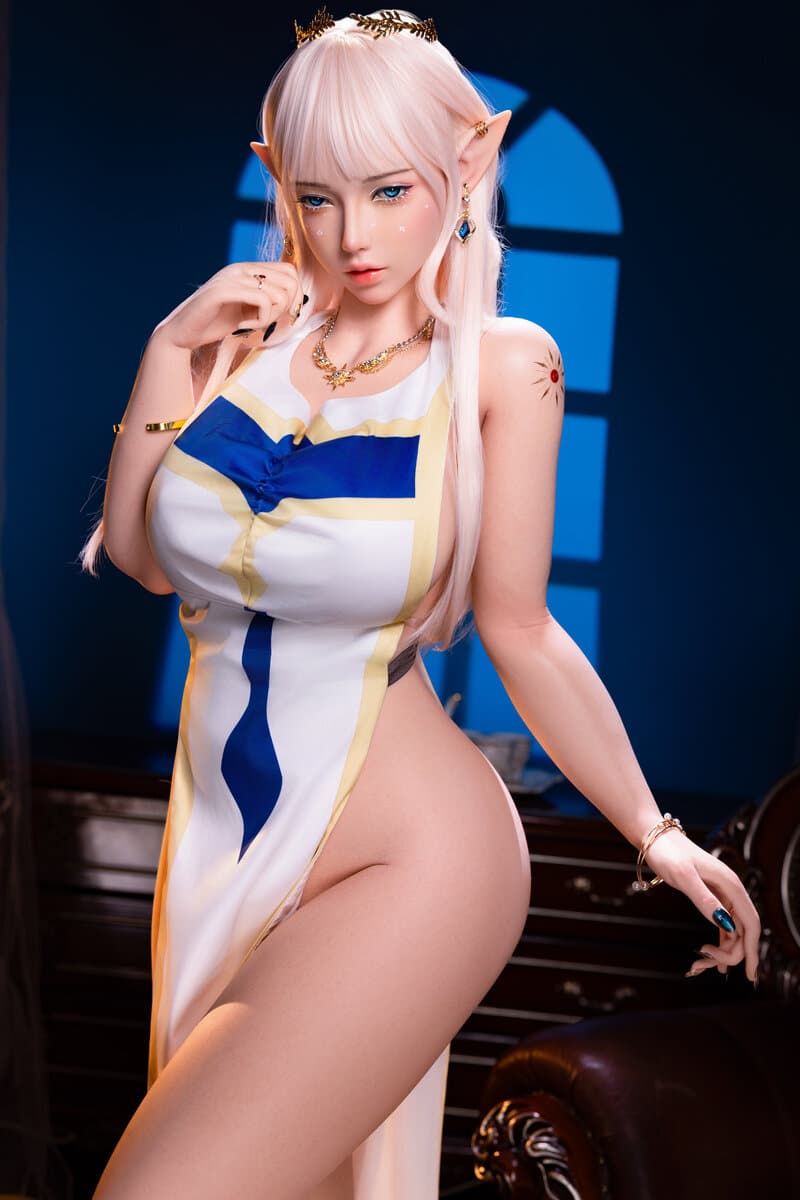 Picture of Fudoll 166cm (5.45ft) Fantasy Elf Sex Doll with Real Skin Texture