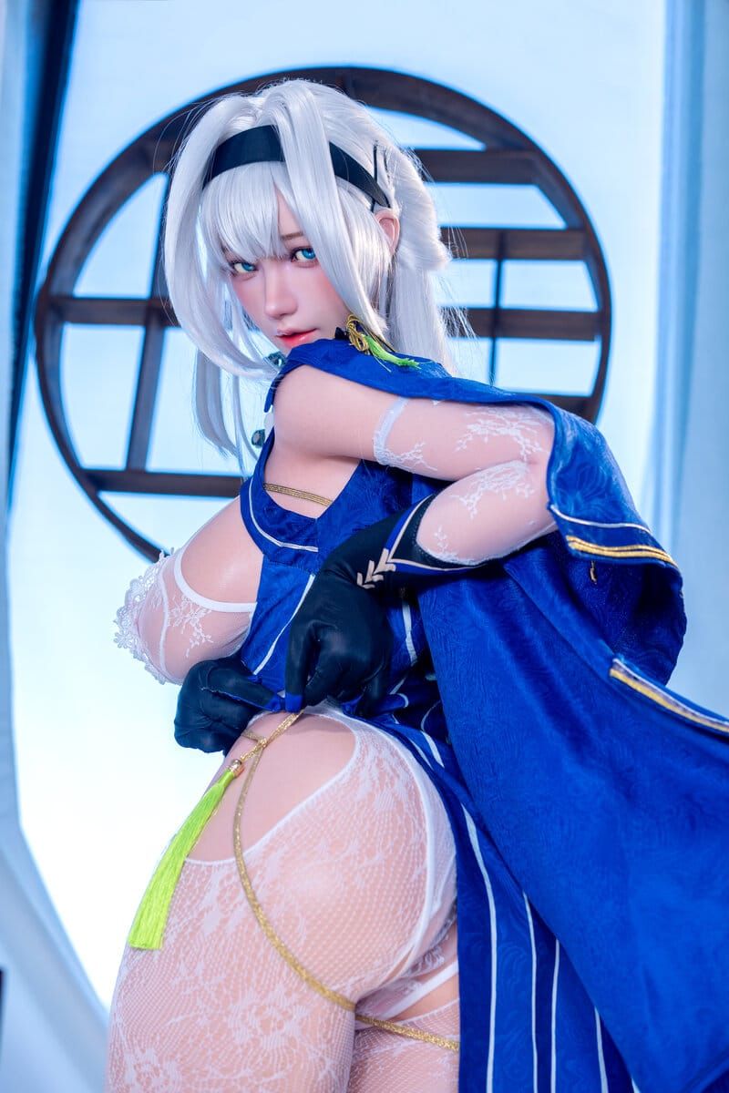 Picture of Fudoll 166cm (5.45ft) Silicone Sex Doll Zhang Yinxi With Real Skin Texture