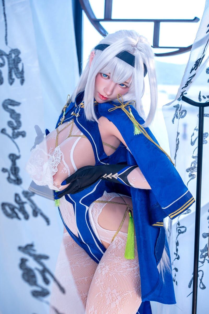 Picture of Fudoll 166cm (5.45ft) Silicone Sex Doll Zhang Yinxi With Real Skin Texture
