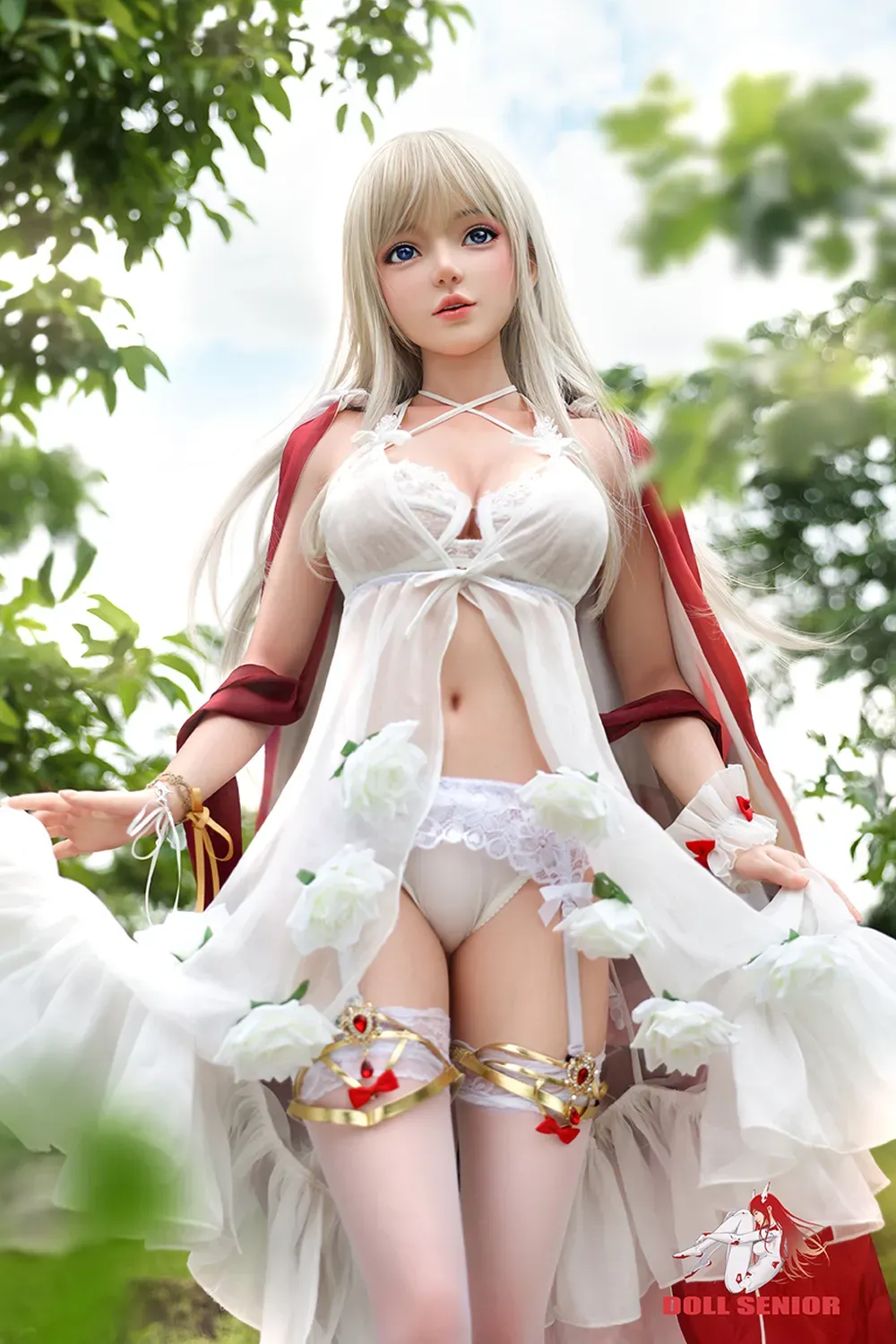 Picture of Doll Senior 148cm/4ft10 D-cup Silicone Head Sex Doll – Jike
