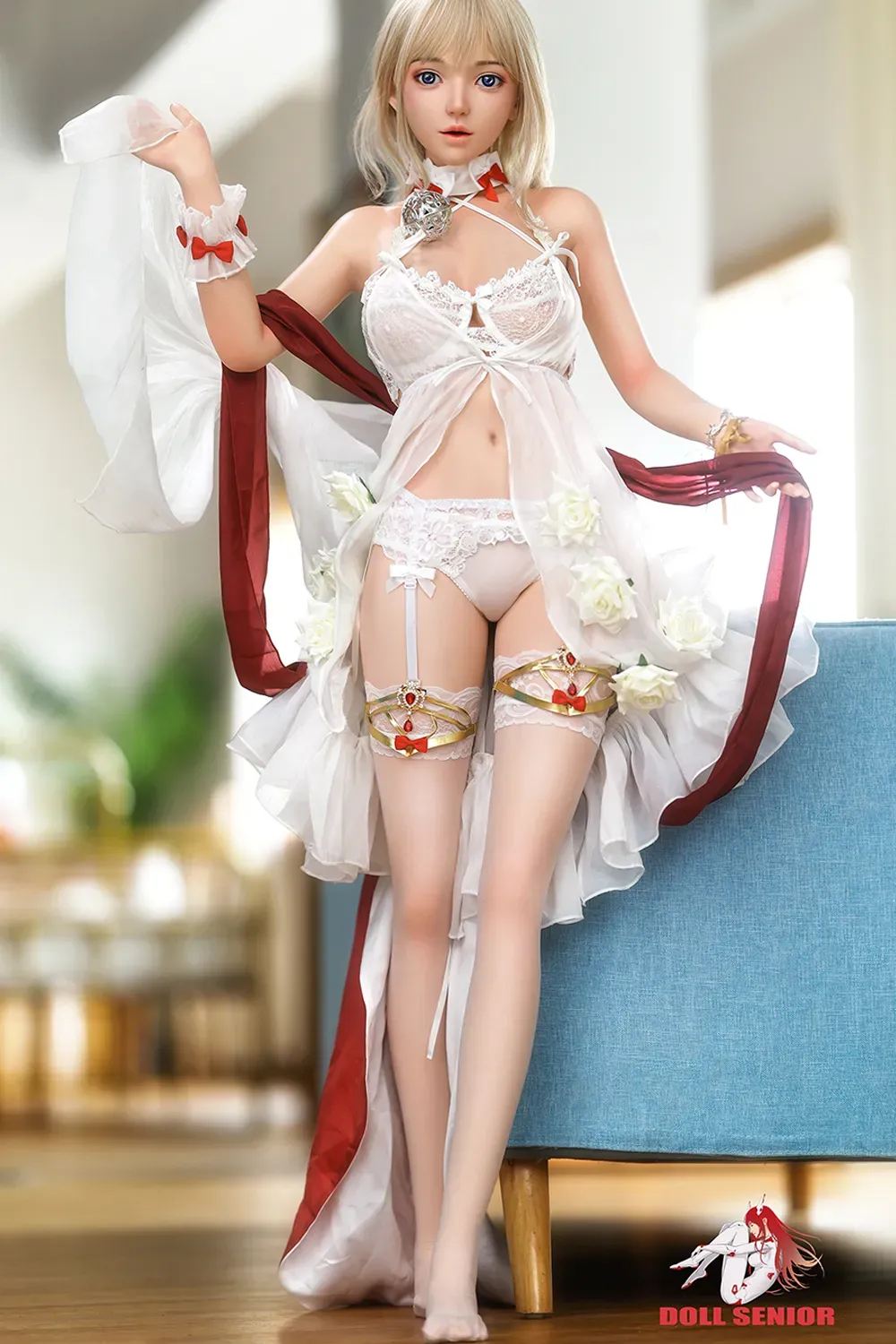 Picture of Doll Senior 148cm/4ft10 D-cup Silicone Head Sex Doll – Jike