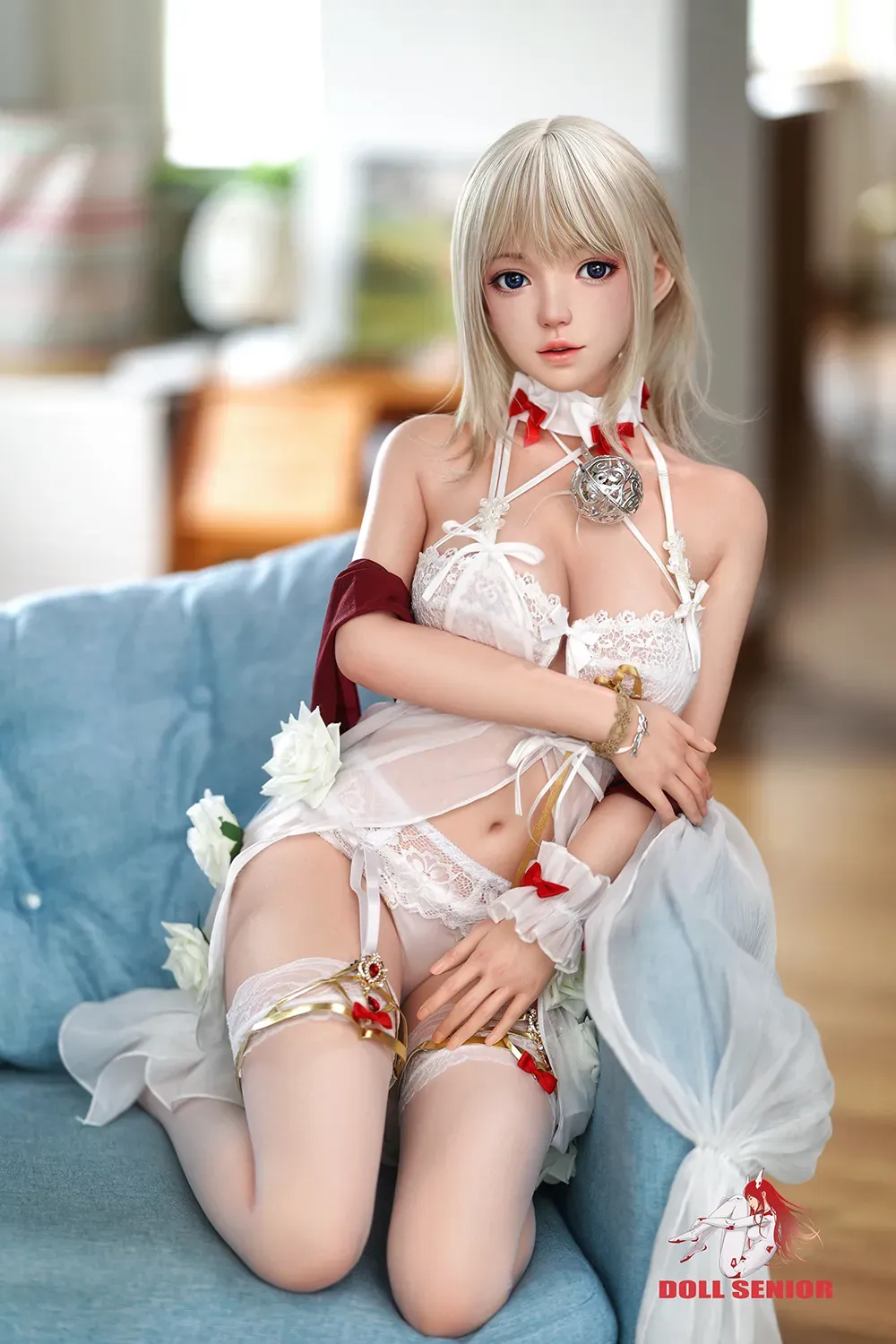 Picture of Doll Senior 148cm/4ft10 D-cup Silicone Head Sex Doll – Jike