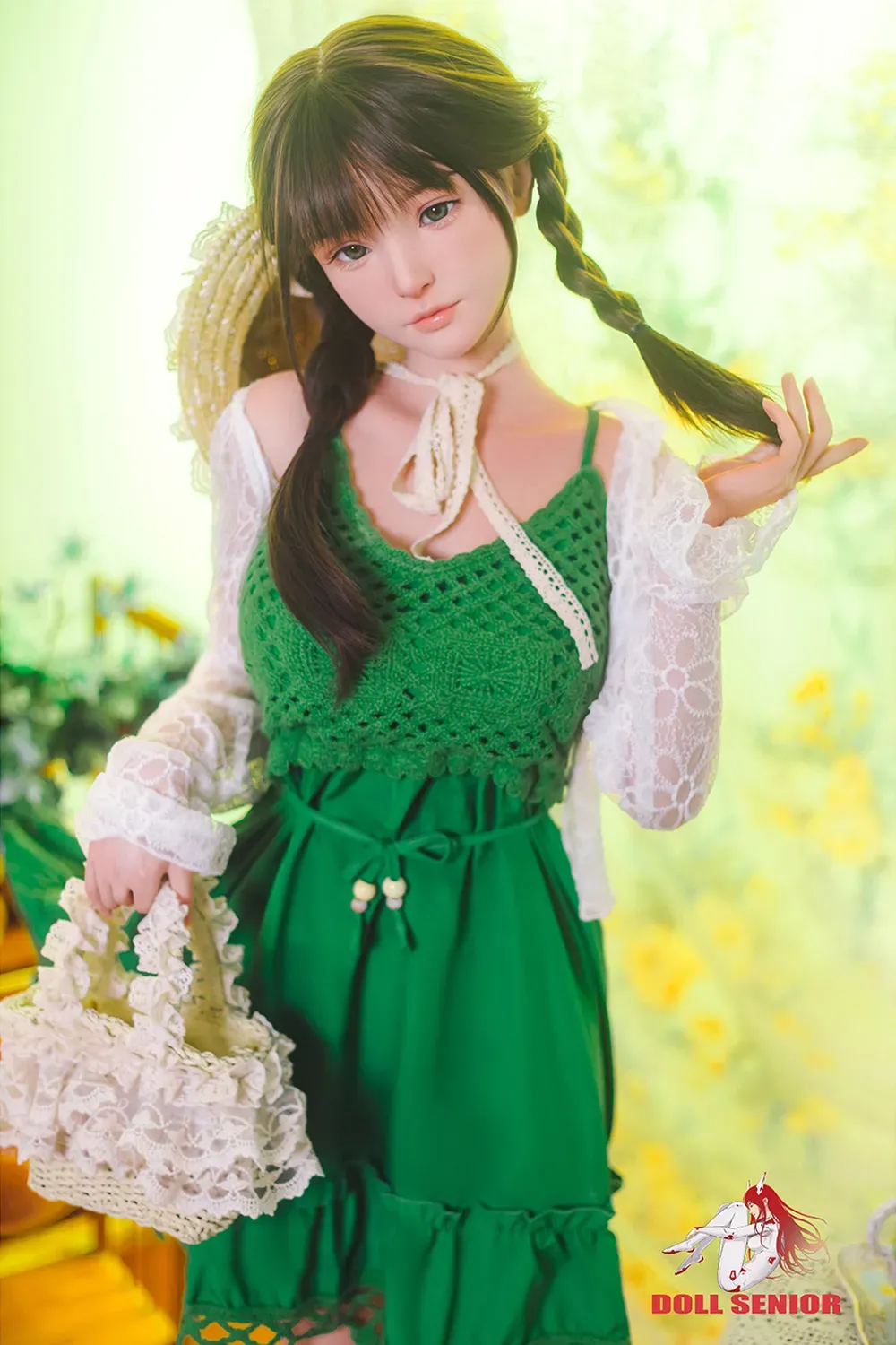 Picture of Doll Senior 148cm/4ft10 D-cup Silicone Head Mini Sex Doll – Miye