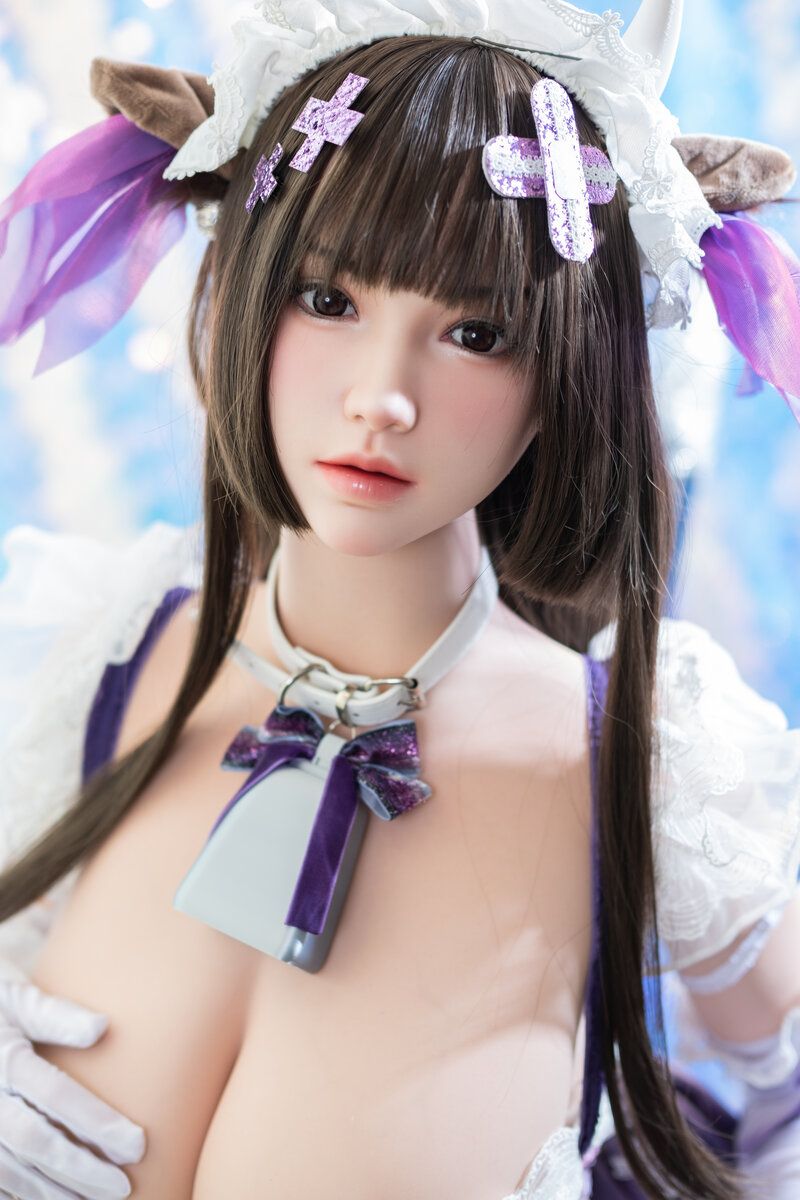 Picture of Fudoll 162cm (5.31ft) Lifelike Asian BBW Silicone Sex Doll