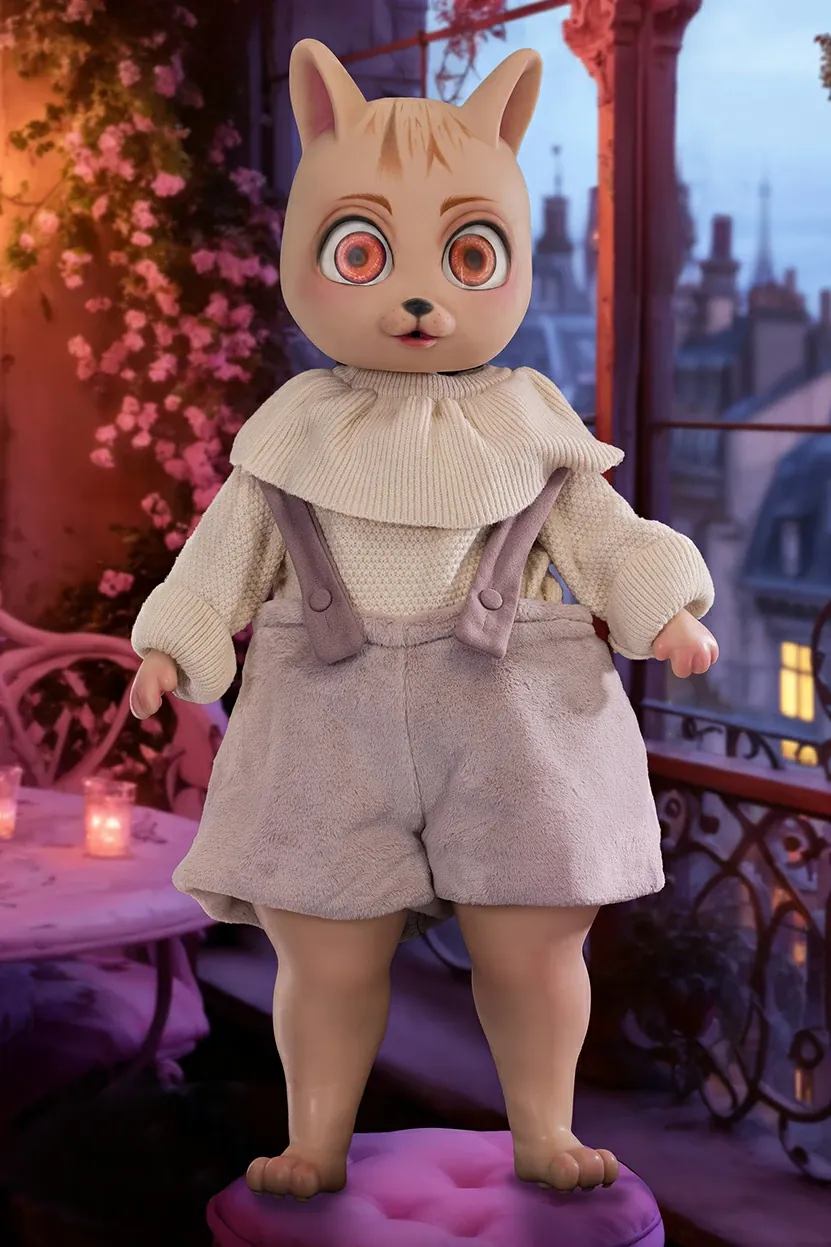 Picture of Dolls Castle Adorable 90CM Bearrie Mini Silicone Sex Love Doll