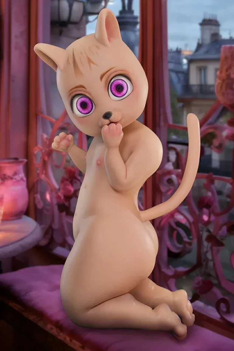 Picture of Dolls Castle Adorable 90CM Bearrie Mini Silicone Sex Love Doll