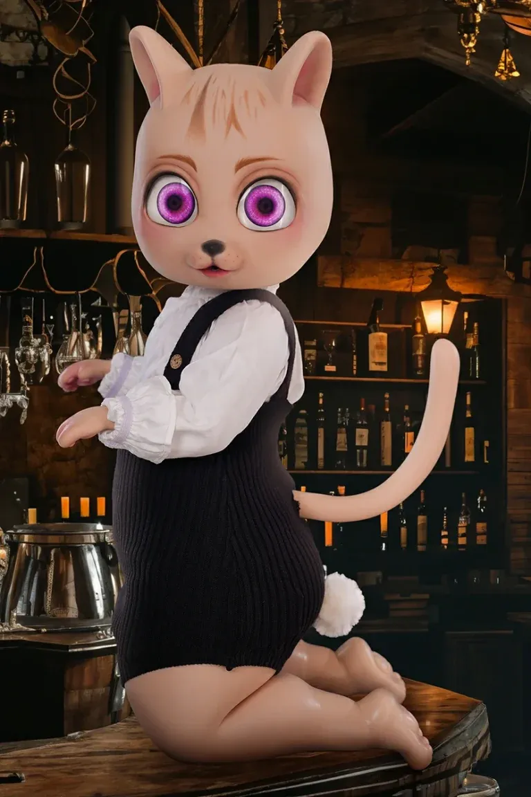 Picture of Dolls Castle Adorable 90CM Bearrie Mini Silicone Sex Love Doll