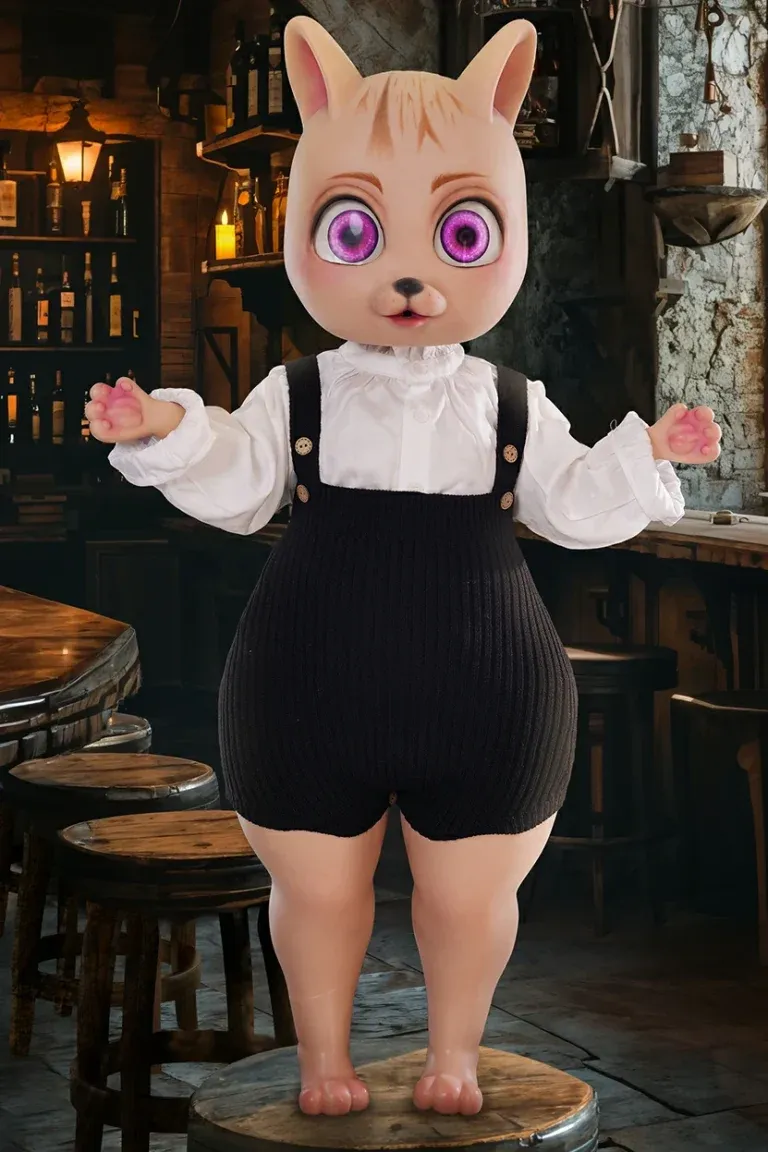 Picture of Dolls Castle Adorable 90CM Bearrie Mini Silicone Sex Love Doll