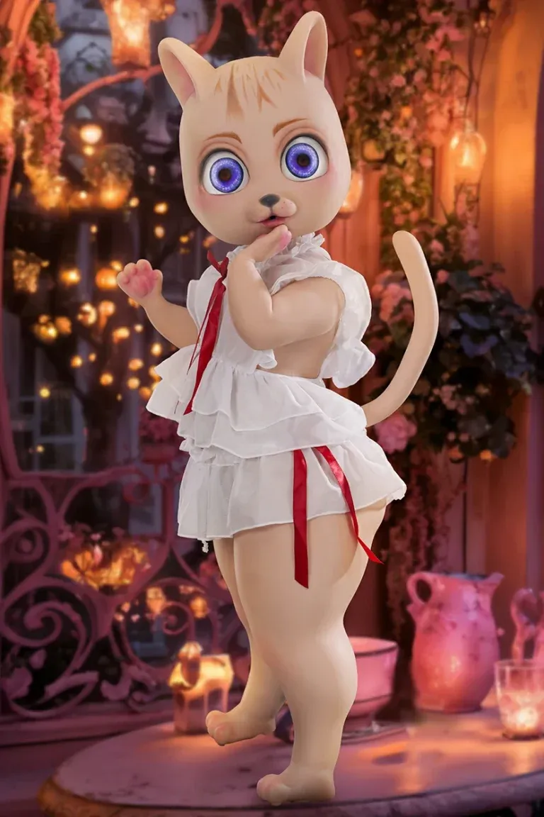 Picture of Dolls Castle Adorable 90CM Bearrie Mini Silicone Sex Love Doll