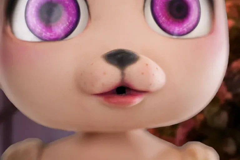 Picture of Dolls Castle Adorable 90CM Bearrie Mini Silicone Sex Love Doll