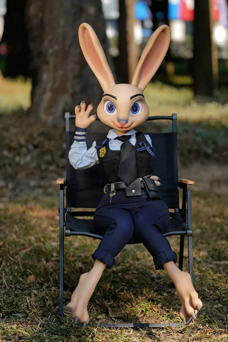 Picture of Dolls Castle 120CM Sexy Real Silicone Bunny Sex Doll