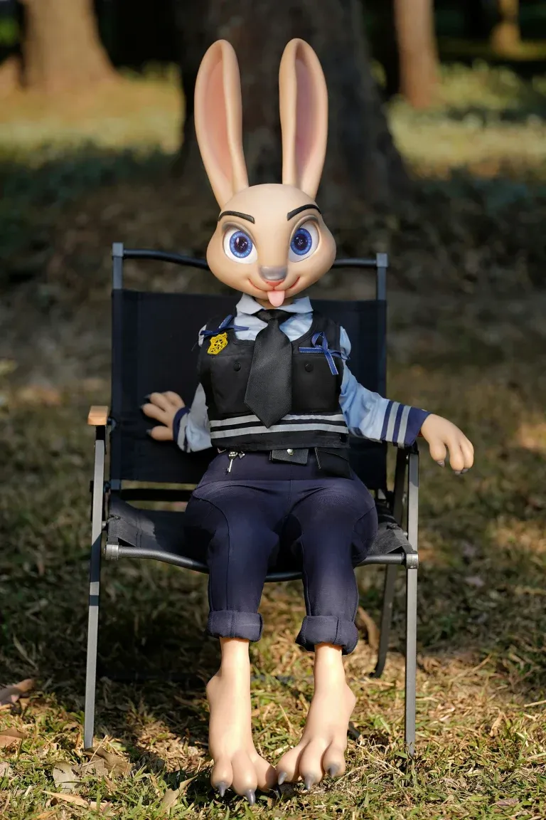 Picture of Dolls Castle 120CM Sexy Real Silicone Bunny Sex Doll