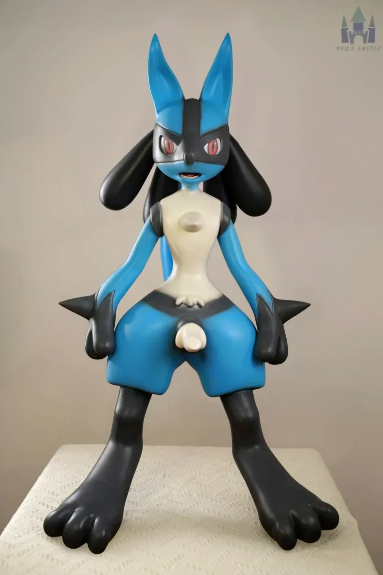 Picture of Real Furry Sex Doll Pokemon Style Dolls Castle 120CM Lucarion