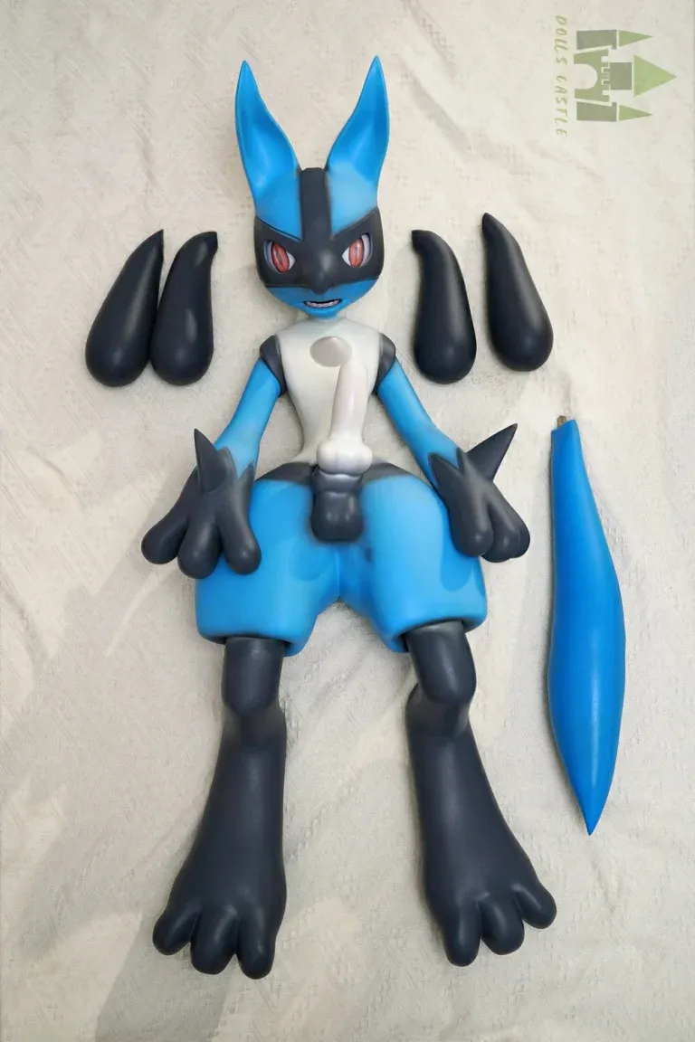 Picture of Real Furry Sex Doll Pokemon Style Dolls Castle 120CM Lucarion