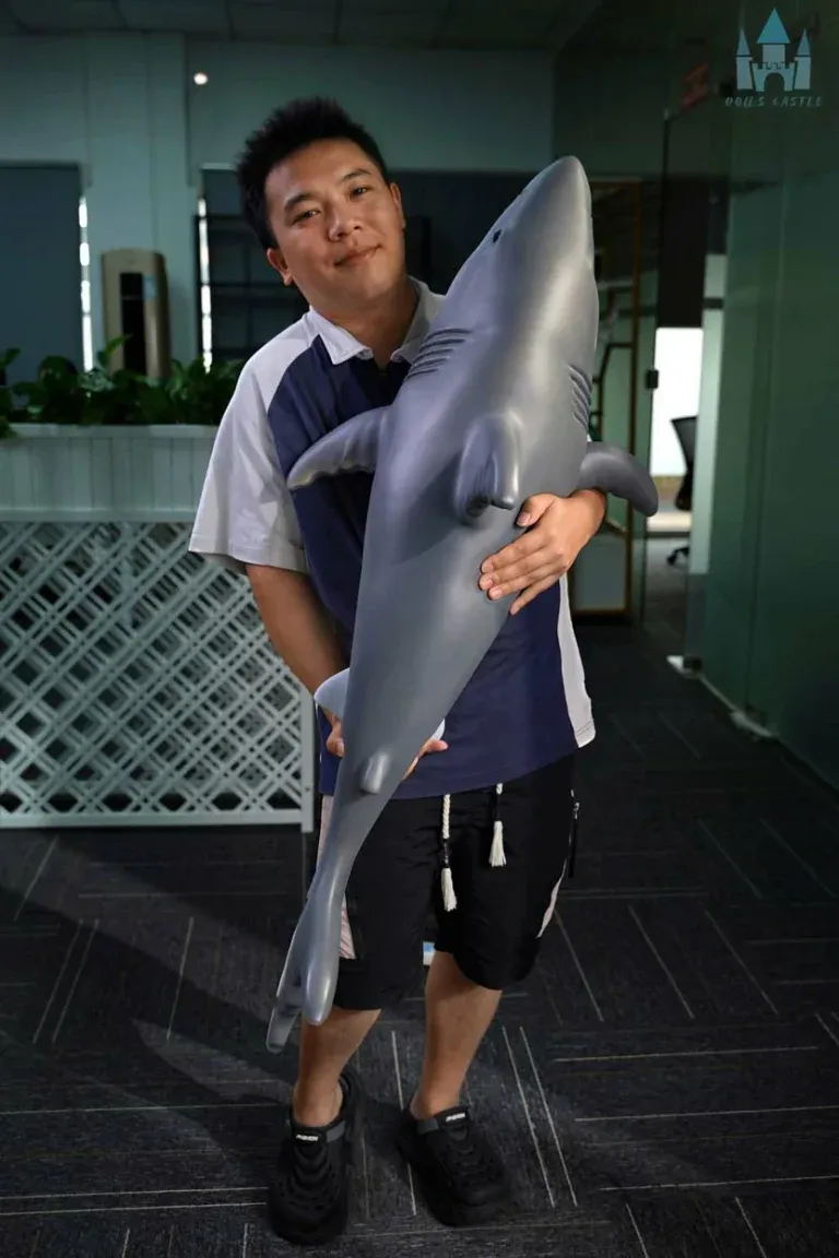 Picture of Dolls Castle 110CM Baby Shark Silicone Animal Sex Love Doll